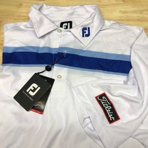 FootJoy Golf Polo with Titleist Arm Tag